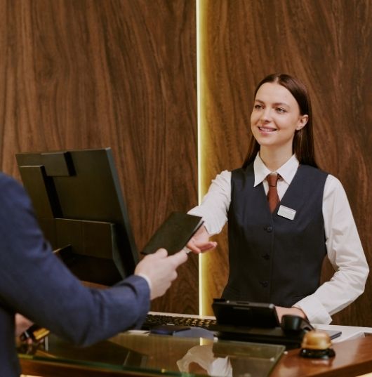 recepção e telefonia